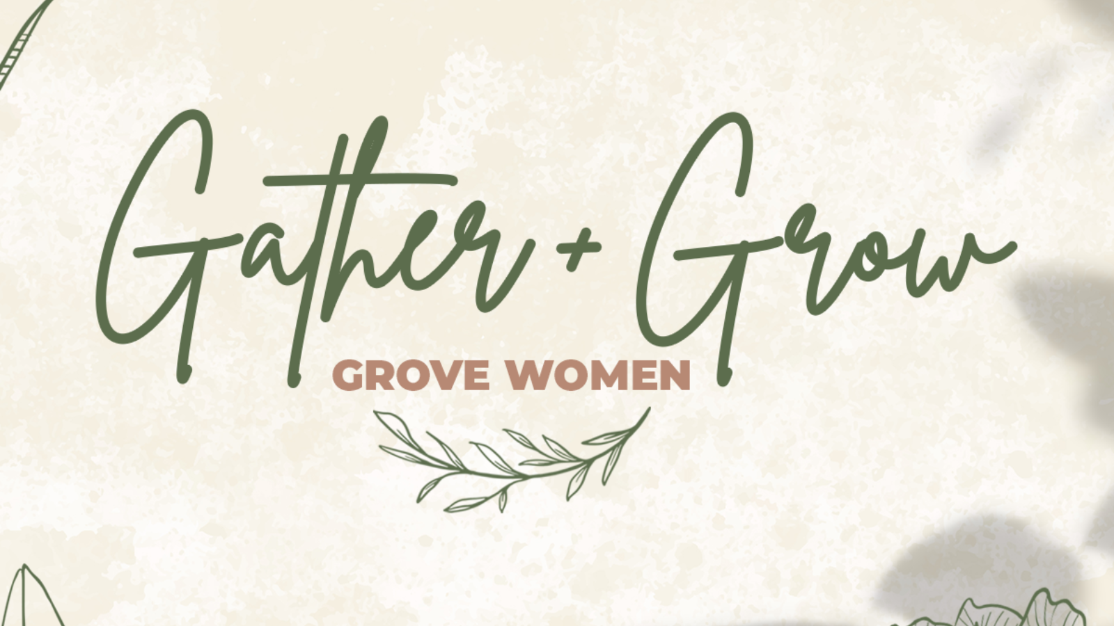 Gather & Grow: Drive-Thru Coffee Event
